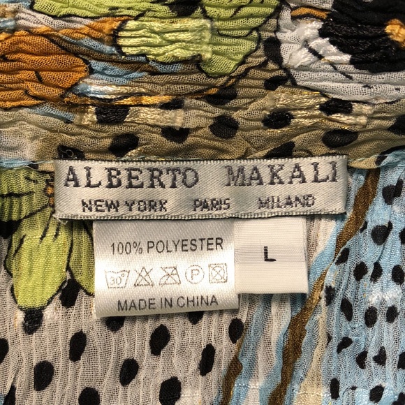 Alberto Makali Multicolor Short Sleeve Camp Shirt - Picture 8 of 9